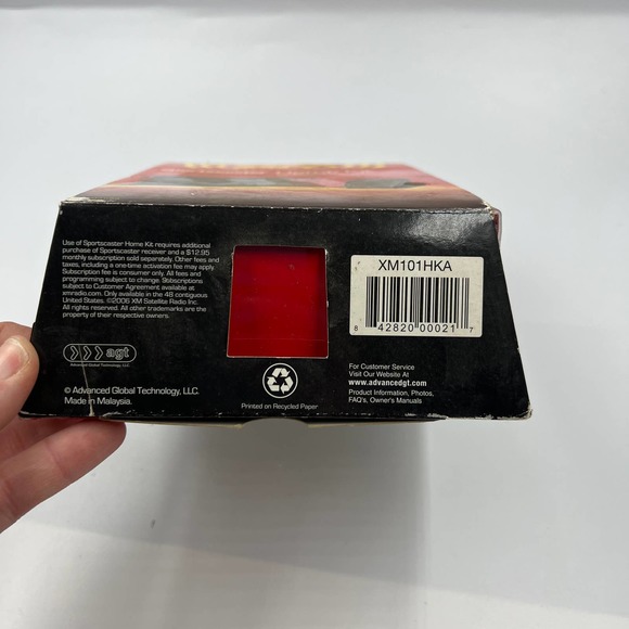 XM Satellite Radio Sportscaster Home Radio Kit NEW With Box XM101HKA - Picture 9 of 12